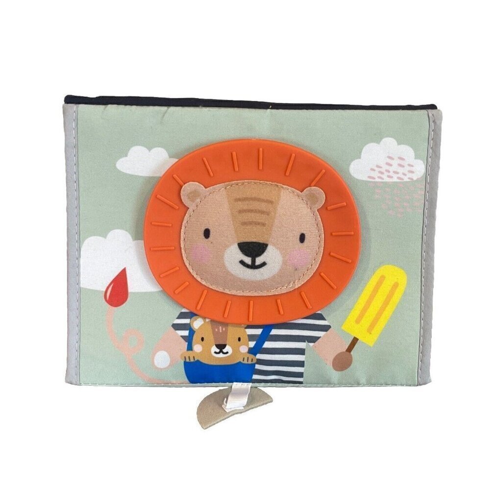 Tummy Time Toys High Contrast Baby Book. Fun, Interactive Crinkle Books Taf Toy